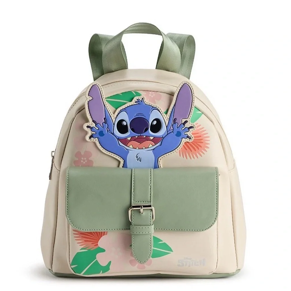 Stitch Kids Backpack 3D with Green Accents by Disney